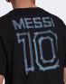 ADIDAS Messi Icon Soccer Graphic Tee Black - HA0936 - 4t