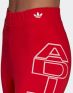 ADIDAS Mid-Waist Letter Short Tights Red - H20249 - 3t