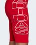 ADIDAS Mid-Waist Letter Short Tights Red - H20249 - 4t