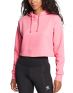 ADIDAS Originals Adicolor Essentials Crop Fleece Hoodie Pink - HJ7853 - 1t