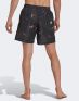 ADIDAS Originals Allover Print Shorts Black/Grey - HK7360 - 2t