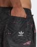 ADIDAS Originals Allover Print Shorts Black/Grey - HK7360 - 5t