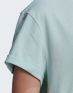 ADIDAS Originals Cotton Rolled Sleeves Tee Green - HU1628 - 4t