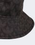 ADIDAS Originals Monogram Print Bucket Hat Black - IB9194 - 4t