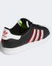 ADIDAS Originals Superstar Shoes Black/Red - GY0998 - 4t