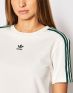 ADIDAS Originals Tennis Luxe Cropped Tee White - H56451 - 3t