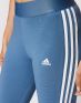 ADIDAS Sportswear 3-Stripes Leggings Blue - HD1830 - 4t