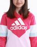 ADIDAS Sportswear Colorblock Fleece Hoodie Pink - HN8554 - 4t