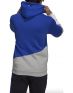 ADIDAS Sportswear Colorblock Hoodie Blue Grey - H39764 - 4t