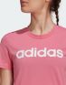 ADIDAS Sportswear Essentials Slim Logo T-Shirt Pink - H07831 - 5t