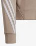 ADIDAS Sportswear Future Icons 3-Stripes Full-Zip Hoodie Brown - H44669 - 5t