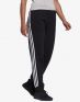 ADIDAS Sportswear Future Icons 3-Stripes Regular Fit Pants Black - GU9700 - 3t