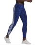 ADIDAS Sportswear Future Icons Animal Print Leggings Blue Print - HA5703 - 3t