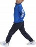 ADIDAS Sportswear Linear Logo Pes Tracksuit Blue - EI7961 - 2t