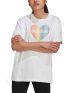 ADIDAS Sportswear Pride Heart Graphic Tee White - GT6815 - 1t