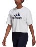 ADIDAS Sportswear You For You Cropped Logo Tee White - GS3871 - 1t
