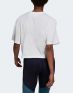 ADIDAS Sportswear You For You Cropped Logo Tee White - GS3871 - 2t