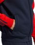 ADIDAS Sprt Firebird Fleece Track Jacket Blue Red - H31266 - 4t