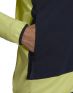 ADIDAS Terrex Tech Fleece Light Hooded Jacket Yellow - GV1625 - 5t