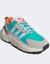 ADIDAS Zx 22 Boost Shoes Green/Grey - GY6693 - 3t