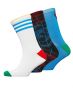 ADIDAS x Lego Vidiyo Socks 3 Pairs Multicolor - GU3740 - 1t