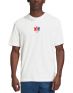 ADIDAS 3D Trefoil Graphic Tee White - GE0828 - 1t