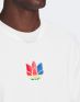 ADIDAS 3D Trefoil Graphic Tee White - GE0828 - 5t