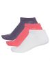 ADIDAS 3 Pack No Show Socks Multicolor - CF7372 - 1t