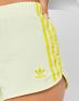ADIDAS 3 Stripe Shorts Yellow - FK0479 - 3t