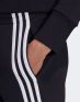 ADIDAS 3-Stripes Doubleknit Zipper Pants Black - FR5114 - 7t