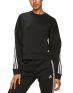 ADIDAS 3-Stripes Sweatshirt Black - GL0343 - 1t