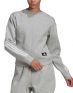 ADIDAS 3 Stripes Sweatshirt Grey - GJ5447 - 1t
