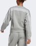 ADIDAS 3 Stripes Sweatshirt Grey - GJ5447 - 2t