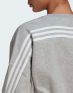 ADIDAS 3 Stripes Sweatshirt Grey - GJ5447 - 4t