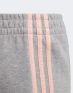 ADIDAS 3-Stripes Tapered Leg Pants Grey - GE0948 - 3t