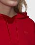 ADIDAS Adicolor 3D Trefoil Cropped Hoodie Red - GD2324 - 5t