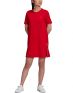 ADIDAS Adicolor 3D Trefoil Tee Dress Red - GD2267 - 1t