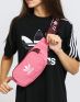 ADIDAS Adicolor Branded Webbing Waist Bag Pink - H35590 - 6t