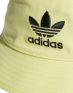 ADIDAS Adicolor Trefoil Bucket Hat Yellow - H35495 - 4t