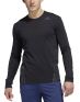 ADIDAS Aeroready 3-Stripe Long Sleeve Shirt Black - FS4270 - 1t