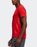 ADIDAS Aeroready 3-Stripes T-Shirt Red - FL4314 - 3t