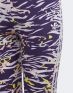 ADIDAS Allover Print Leggings Purple - GD2807 - 3t