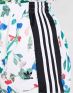 ADIDAS Floral Allover Print Shorts White - ED4761 - 3t