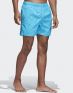 ADIDAS Allover Print Swim Shorts Turquoise - DQ2983 - 4t