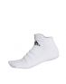 ADIDAS Alphaskin Cushioning Ankle Socks White - CV7695 - 1t
