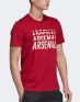 ADIDAS Arsenal DNA Graphic Tee Red - EH5621 - 4t