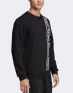 ADIDAS Branded Crew Sweatshirt Black - EI5617 - 3t