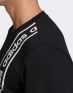 ADIDAS Branded Crew Sweatshirt Black - EI5617 - 7t