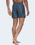 ADIDAS CLX Solid Swim Shorts Blue - FJ3377 - 2t