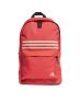 ADIDAS Classic 3 Stripes Pocket Backpack Red - FJ9262 - 1t